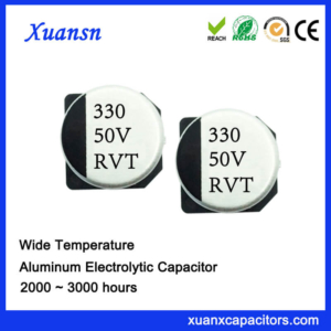 330uf 50v Chip Type Aluminum Electrolytic Capacitor SMD