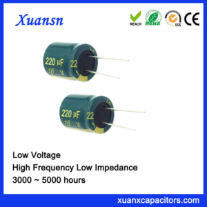 16V High Frequency Electrolytic Capacitor For Charger