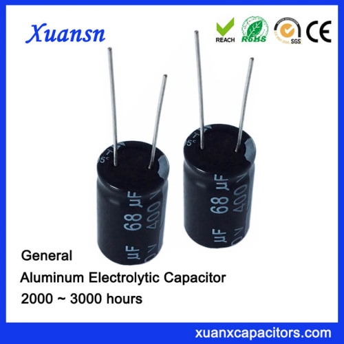 High Voltage 68uf 400v Capacitor For Power Supply