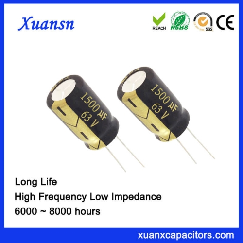 1500UF 63V Aluminum Electrolytic Capacitor Long Life