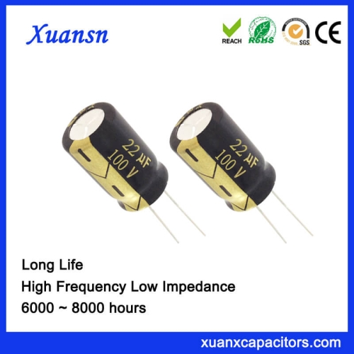 Best Seller 22UF 100V Capacitor Electrolytic Long Life