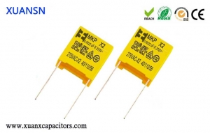 Polystyrene capacitors