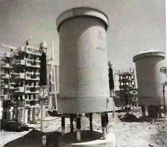 On-site installation photo of dry-type reactor