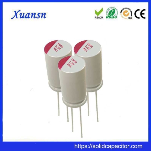 Small solid capacitor